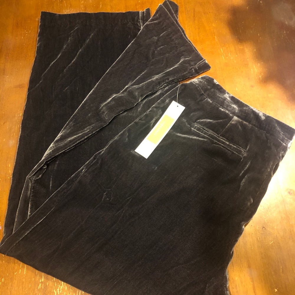 Women’s Size 14 Faux Crushed Velvet Pants